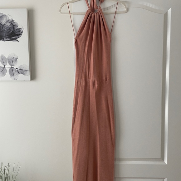 Halter Neck Dress - Picture 1 of 3